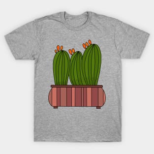 Cute Cactus Design #93: Cactus Group Of Friends T-Shirt